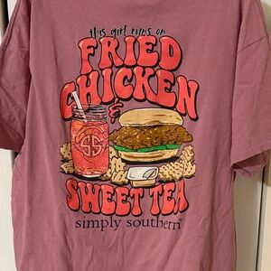 Simply Southern Mauve Graphic Tee